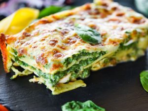 Lasagnes Epinard-feta - Plat mardi